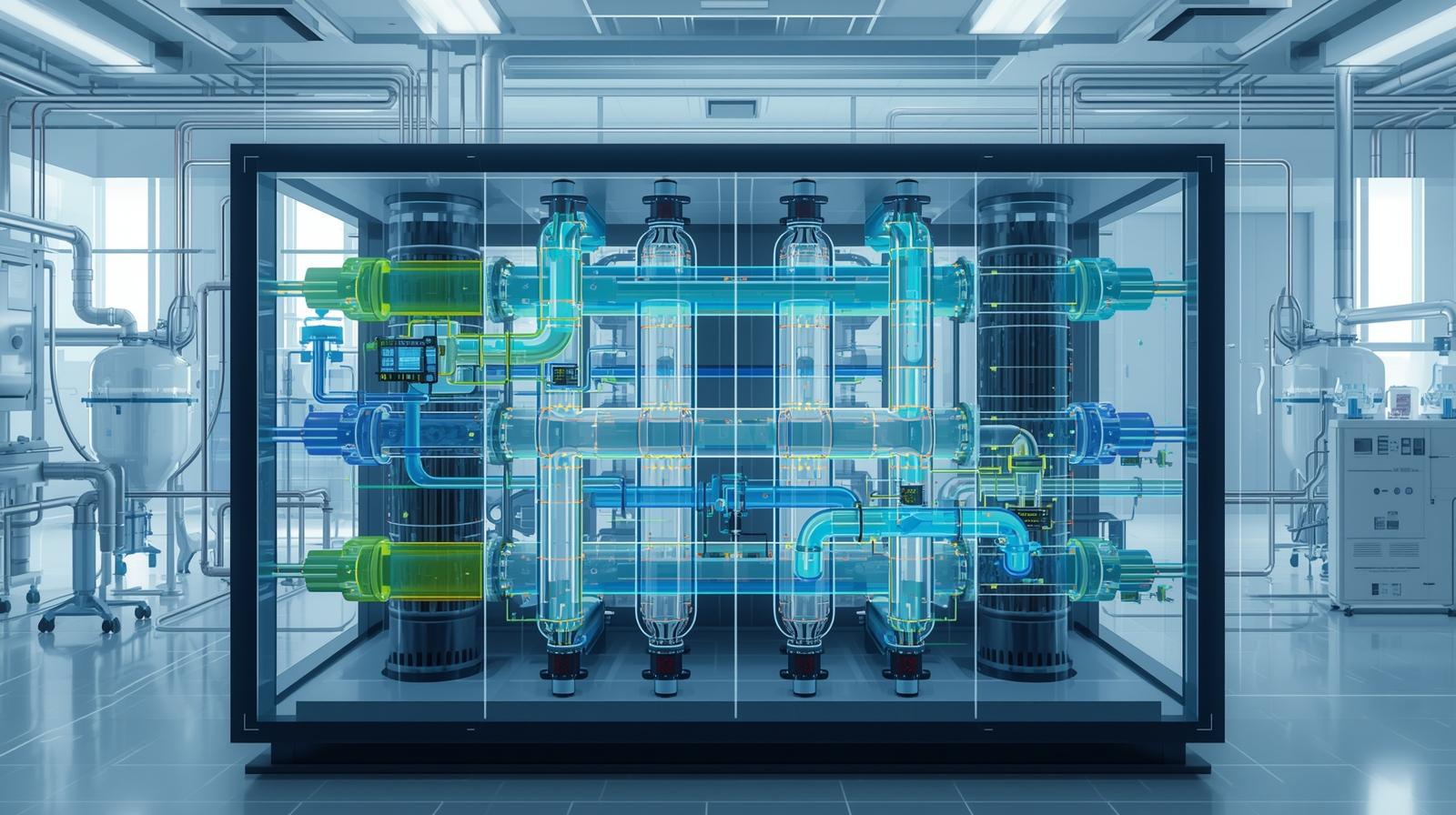 Membrane and polishing filtration systems